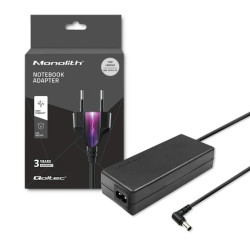 Qoltec Zasilacz do laptopa Sony 90W 19.5V 4.7A 6.0*4.4+pin +kabel zasilający