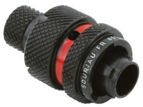 Złącze wielostykowe przemysłowe 6-pinowe Montaż na kablu Wtyczka Souriau Sunbank by Eaton