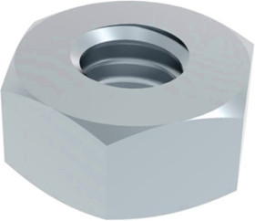 Hexagon nut, M2, steel, galvanized, DIN 934/ISO 4032, BYB-3-16H720