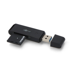 Czytnik kart SD/microSD z wejściem USB 3.0 - Goobay