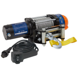 Sealey ATV2040 ATV/Quad Recovery Winch 2040kg (4500lb) Line Pull 12V