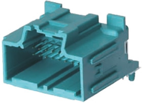 Złącze samochodowe 20-pinowe Molex 2-rzędowe Męski 10A Stac64 Przewlekany Złącze PCB