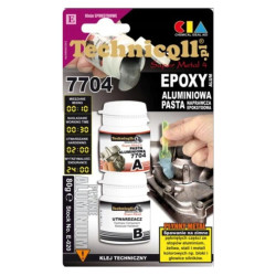 Pasta epoksydowa aluminiowa 80g A+B Technicoll
