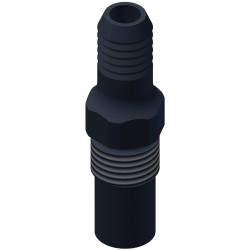 REED Electronics 101535 Hose Tail for 4mm ID Hose 1 piece