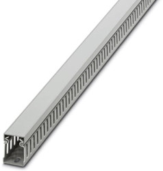 Wiring duct, (L x W x H) 2000 x 30 x 40 mm, PC/ABS, gray, 3240344
