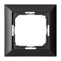 Ramka pojedyncza Pearl, Ra-1P, czarny