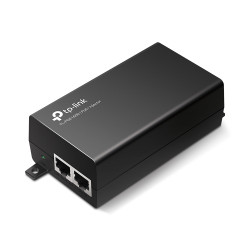 TP-Link Injektor PoE, wyjściowe złącza: 1, wyjściowe złącza: 2, wejściowe: 100V, 240 V, wyjściowe: 12V, 5 V 30
