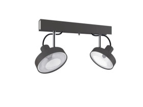 LAMPA SUFITOWA CROSS GRAPHITE 6957 Nowodvorski