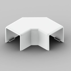 Pokrywa kątowa bezhalogenowa dla kanałów LHD 20X20HF biała 8623HF_HB