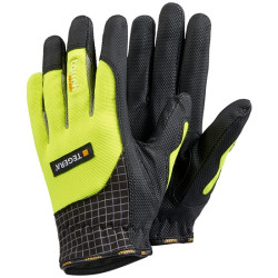 Rękawice robocze Tegera rozmiar: 11zakres: Pro 9123 Czarny, Żółty materiał: Bez podszewki/wyściółki materiał: Skóra