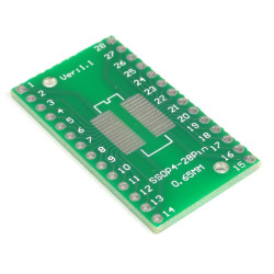 Przejściówka adapter SO20 SOP20 SSOP20 na DIP20