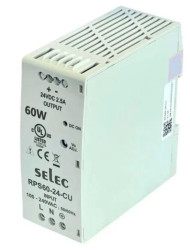 Zasilacz RPS60-24-CU 60W 24V 2.5A szyna DIN