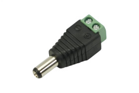 DC Barrel Jack Adapter - Male