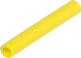 Protection and insulating grommet, inside Ø 1.75 mm, L 20 mm, yellow, silicone, -80 to 200 °C, 02050022004