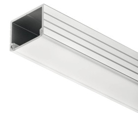 Profil LED nawierzchniowy, biały opal, 2191 Häfele Lighting, 83372982