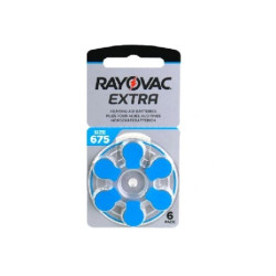 Bateria RAYOVAC Extra 675 / PR44 B6 (6szt)