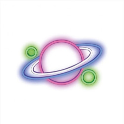 Neon PLEXI LED PLANET multikolor FPNE05X Forever Light