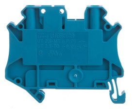 Złączka szynowa rozłączalna 2-przewodowa 2,5mm2 niebieska UT 2,5-TG BU 3046579 /50szt./