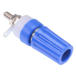 Blue 4mm Binding Post Socket 15A CL1507