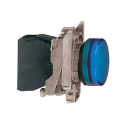 Wskaźnik św. okr. O 22, IP65, nieb., zintegr. LED, 230...240 V, ATEX XB4BVM6EX