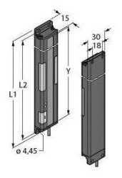 Czujnik umiejscowienia Turck PVA375P6 3052913 1 szt.