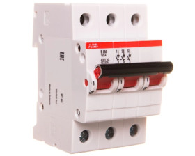 Rozłącznik modułowy 125A 3P E203/125A 2CDE283001R0125