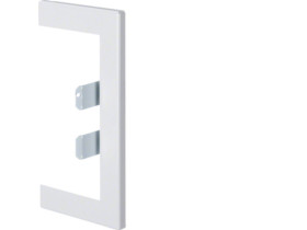 tehalit.BRP Maskownica przebicia 65x130 stalowa biała BRP65130W9016 HAGER