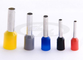 końcówka tulejkowa HI 1,00/08 izolowana czerwona ( TUL-RI01008 ) NNIGI