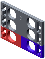 Siemens 6ES71936CP512MC0 6ES7193-6CP51-2MC0 Płytki kodujące kolorami PLC