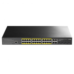 CUDY GS2028PS4-300W przełącznik sieciowy, 24-portowy, Gigabit, PoE+, 300W, zarządzalny