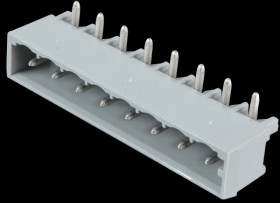 231-438/001-000 Pin header angled, 8-pole, RM 5,0 mm