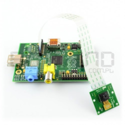 Raspberry Pi Model A 256 MB + kamera HD
