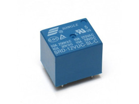 Przekaźnik DC 12V 10A SRD-12VDC-SLC 5 pin 1 sekcja przełączny