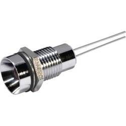 CML 19070001 Flashing LED Indicator Lamp Green 12V DC 8mm