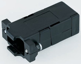 Osłona tylna D-Sub 25 -pinowe ABS Prosty FCT from Molex B