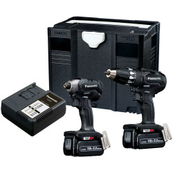 Panasonic EYC241LJ2G31 EYC241LJ2G31 Twin Pack 18V 2 x 5.0Ah Li-ion