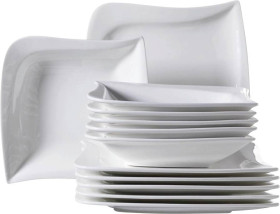 Verso Serwis obiadowy porcelana biały 576001 12 szt.