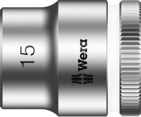 3/8 inch socket wrench, internal hexagon, 15 mm, L 29 mm, 05003560001