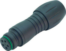 binder 99 9126 02 08-20 Złącze żeńskie kablowe złącze żeńskie proste Seria: 720 Łączna ilość styków: 8 1 szt.