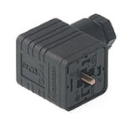 Złącze przyłączeniowe do gniazdka kablowego centralną śrubą M3x35 2 + PE tłumik kablowy M16 (max. 1.5 mm2) GDM 2016 schwarz