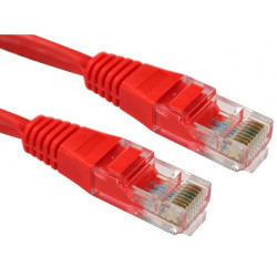 Kabel Ethernet Cat5e długość 1m Z zakończeniem RS PRO PVC l. żył: 8 średnica 5.4mm