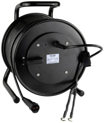 Bęben kablowy Megger KC100 Kelvin lead ki 1000-809 100 m czarny