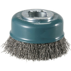 Makita D-73396 Cup Brush 75mm metal X-lock 1pc