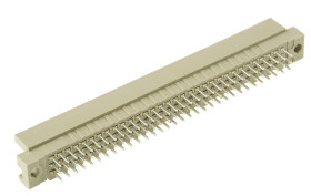 Złącze DIN 41612 96 -pinowe 3 -rzędowe raster: 2.54mm Męski 09731966903