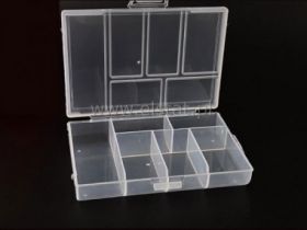 Pudełko organizer 6 przegródek 12x8,3x2,4cm OR24