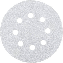 Rhodius 305633 RHODIUS KERR VB, 50 szt. Krążek rzepowy 125 mm, kształt CK 00, ziarno 240, PROline, do stali nierdzewnej,