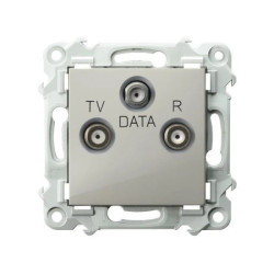 SZAFIR Gniazdo RTV-DATA kaszmirowy beż GPA-ZD/m/83