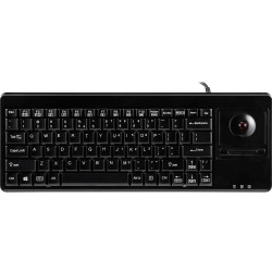 Perixx 12221 PERIBOARD-335 USB Keyboard German QWERTZ Black Backlit