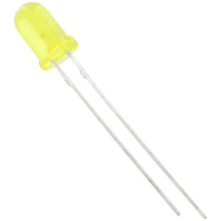 TRU COMPONENTS 1577388 LED wired Yellow Circular 5 mm 275 mcd 50&#xB0; 20 mA