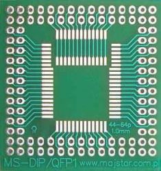 MS-DIP-QFP1 40,5mm x 43mm PŁYTKA UNIW.